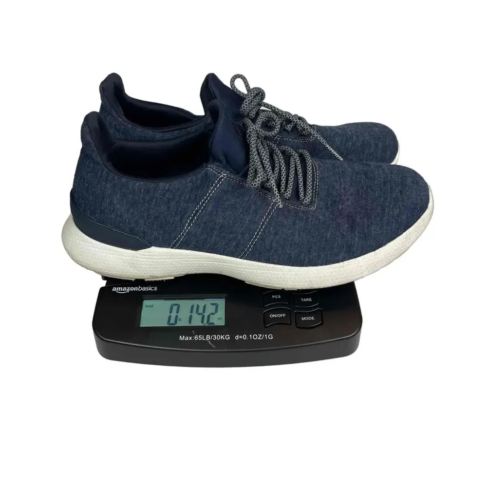 Johnnie-O Mens Navy Lightweight‎ Comfort Walking Sneakers Size 9.5